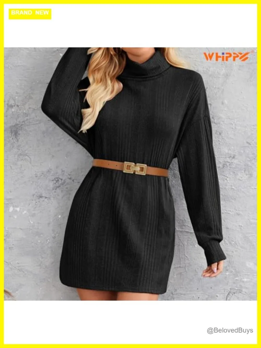 Reversible Faux Leather Belt with Gold Buckle for Women